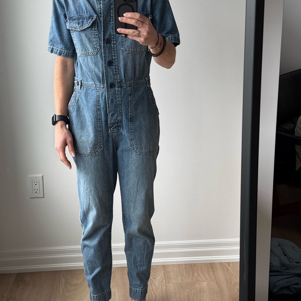 GAP Denim Jumpsuit size 0